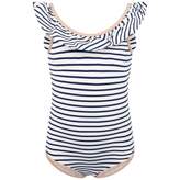 Thumbnail for your product : Chloé ChloeGirls Navy Striped Swimsuit