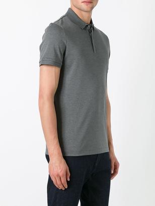 HUGO BOSS concealed fastening polo shirt - men - Cotton - L