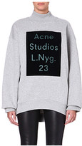 Thumbnail for your product : Acne Branded high-neck sweatshirt