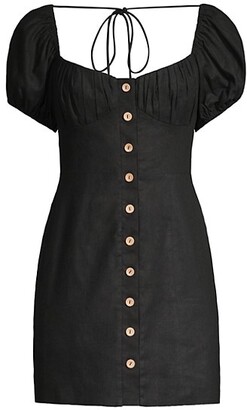 Significant Other Sadie Button-Front Minidress