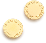 Thumbnail for your product : Marc by Marc Jacobs Logo Disc Stud Earrings