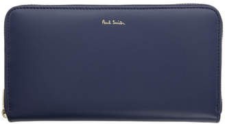 Paul Smith Large Interior Stripes Zip Wallet