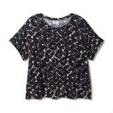 Thumbnail for your product : Thakoon for Target Women's Plus Size Shibori Print Short Sleeve Crewneck T-Shirt for Target Black/White