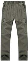Thumbnail for your product : Insun Men's Elastic Waist Cotton Realxed Fit Work Straight Cargo Pants L
