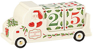 Lenox Countdown 'Til Christmas Santa's Countdown Truck Figurine