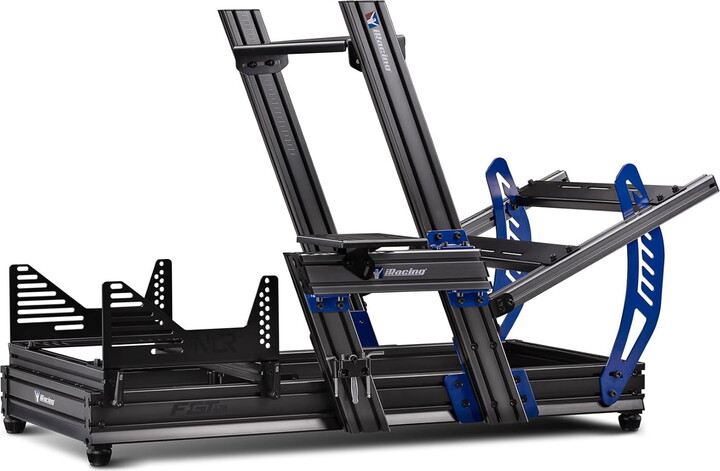 Next Level Racing F-GT Elite Formula and GT Aluminum Profile Simulator Cockpit iRacing Edition (NLR-E012)