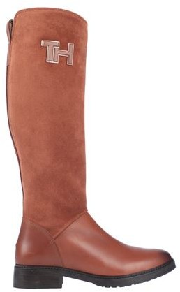 tommy hilfiger orange boots