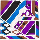 Thumbnail for your product : Emilio Pucci Geometric Print Silk Scarf