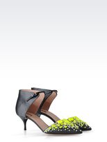 Thumbnail for your product : Giorgio Armani Runway Court Shoe In Embroidered Satin