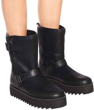 UGG Classic Rebel leather ankle boots
