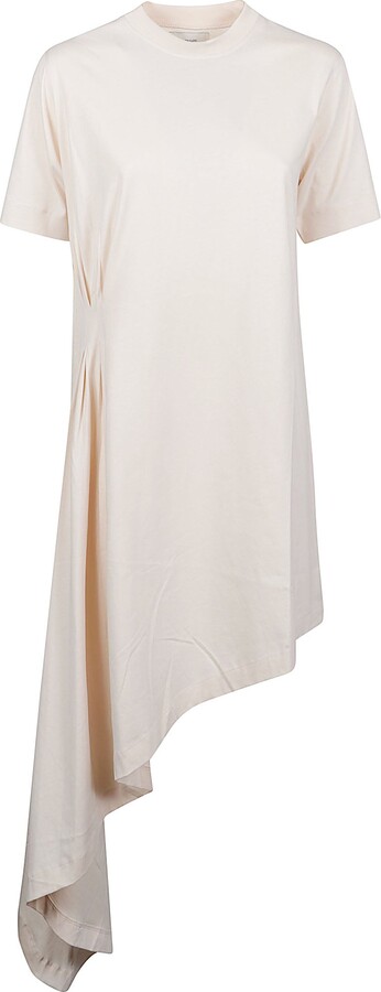 Loulou De Saison Igari Asymmetric Pleated Dress