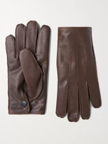 Thumbnail for your product : Ralph Lauren RRL Cashmere-Lined Leather Gloves - Men - Brown - M