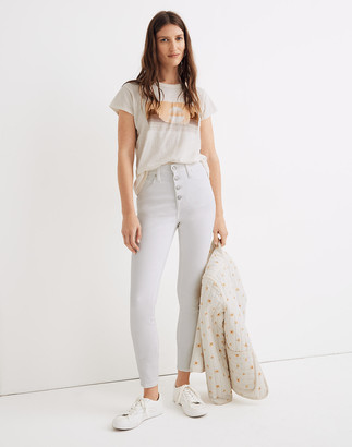 petite white denim jeans