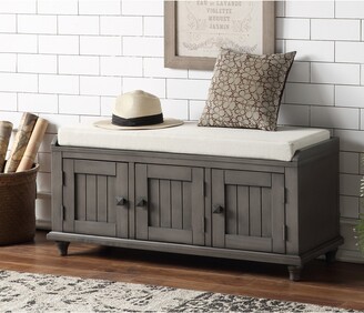 Wood Storage Bench | Shop The Largest Collection | ShopStyle