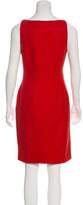 Thumbnail for your product : Brian Reyes Wool Knee-Length Dress