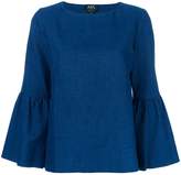 Thumbnail for your product : A.P.C. bell sleeve top
