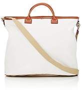 Thumbnail for your product : Felisi Men's Leather-Trimmed Canvas Weekender Bag - White