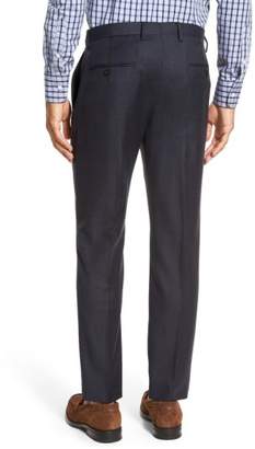 J.Crew Ludlow Flat Front Solid Wool Trousers