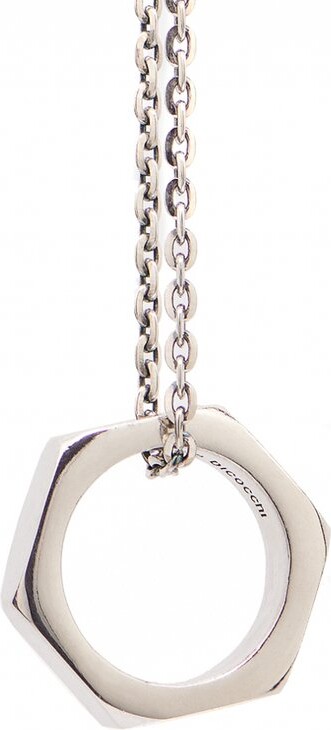 Emanuele Bicocchi Large Bolt Pendant Necklace