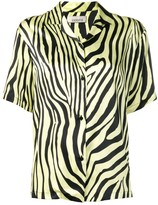 Thumbnail for your product : Laneus Zebra Print Shirt