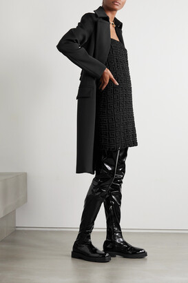 Gucci 90mm Harriet Leather Over The Knee Boots in Black