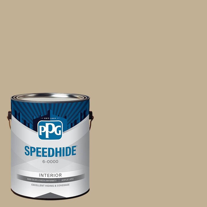 SPEEDHIDE 1 gal. PPG1101-4 Rock Cliffs Eggshell Interior Paint