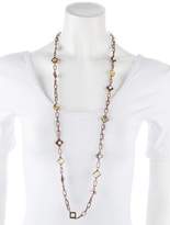 Thumbnail for your product : Tory Burch Faux Pearl & Crystal Station Necklace