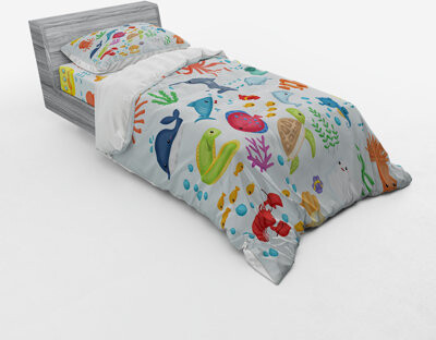 Ambesonne Marine Duvet Cover Set