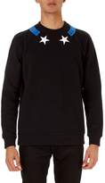 Givenchy Star-Collar Cuban-Fit Sweatshirt