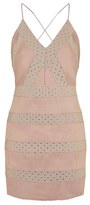 Thumbnail for your product : Topshop Women's Strappy Wave Stripe Stud Minidress
