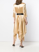 Thumbnail for your product : FEDERICA TOSI Belted Satin Dress