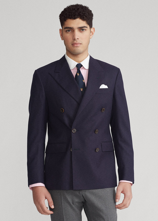 ralph lauren doeskin blazer