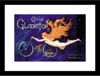 Buyenlarge 'Cycles Gladiator' by Georges Massias Advertisement