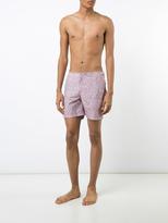 Thumbnail for your product : Orlebar Brown waves print swim shorts