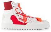 Thumbnail for your product : Off-White Off-Court Tumbled Leather Sneakers