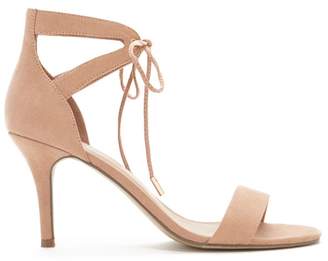 Forever 21 Ankle-Strap Faux Suede Pumps