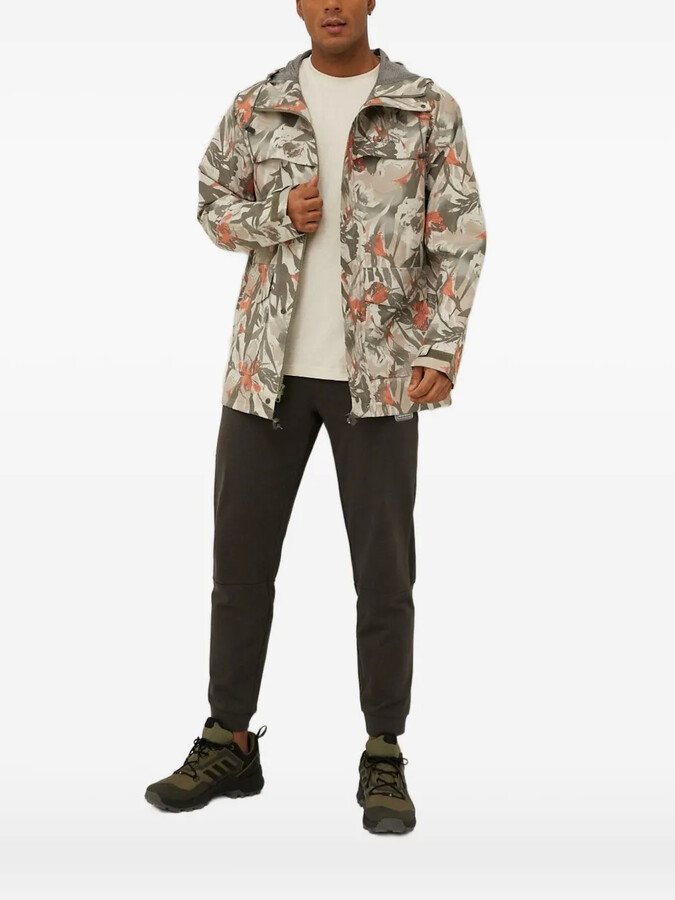 IBEX™ II floral-print hooded jacket