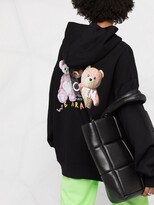 Thumbnail for your product : COOL T.M Teddy Bear print hoodie