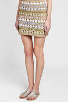 Thumbnail for your product : She Made Me Maala Crochet Knit Skirt