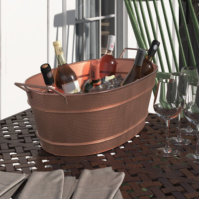 Laurel Foundry Modern Farmhouse Melson Beverage Tub