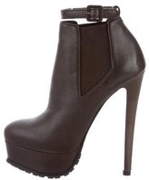Thumbnail for your product : Vera Wang Leather Platform Booties