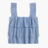 Thumbnail for your product : J.Crew Pleated tank top