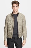 Thumbnail for your product : Belstaff 'Bramley' Quilted Café Racer Shirt Jacket