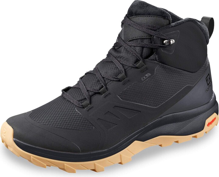 salomon men's outsnap waterproof hiking boots