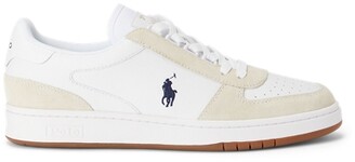 Mens Ralph Lauren Leather Sneaker | Shop the world's largest collection of  fashion | ShopStyle