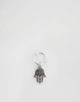 Thumbnail for your product : ASOS Pack of 6 Hamsa Hair Rings