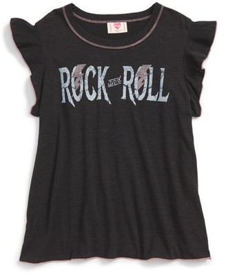 Hip Girl's Rock And Roll Graphic Tee