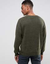 Thumbnail for your product : Polo Ralph Lauren Crew Neck Jumper Cotton In Green Marl