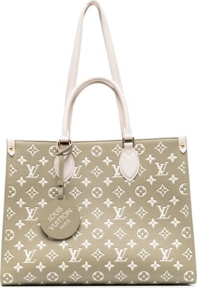 Louis Vuitton Khaki Green/White Monogram Giant Canvas Micro Pochette Bag -  Yoogi's Closet