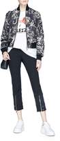 Thumbnail for your product : Alexander McQueen Bird sketch print bomber jacket